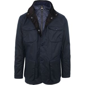 Barbour Waxjas Ogston Donkerblauw