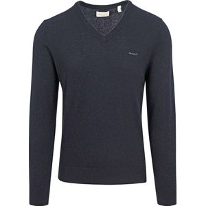 Gant Trui Lamswol Navy Melange