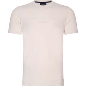 Cavallaro Beciano T-hirt Logo Ecru