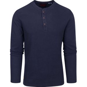 Superdry Waffle T-Shirt Navy