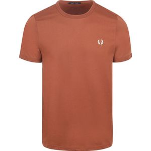 Fred Perry Ringer T-hirt Bruin 54