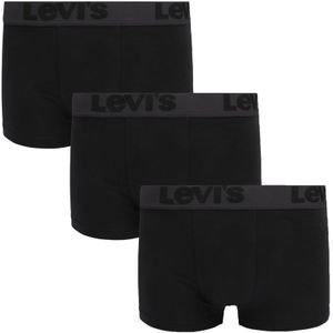 Levi' Boxerhort 3-Pack Uni Zwart