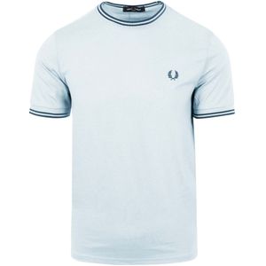 Fred Perry T-Shirt M1588 Lichtblauw V08