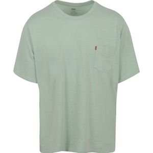 Levi's T-shirt Big & Tall Original Aqua Groen