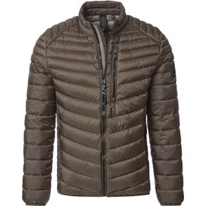 Casa oda Jas Puffer Taupe