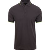 Suitable Fluo B Polo Antraciet