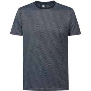 Petro T-Shirt Zigzag Navy