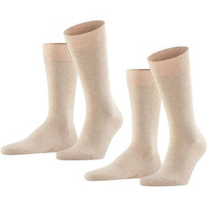 Falke Happy Sokken 2 Paar Beige Melange