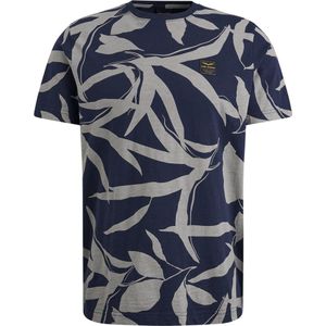 PME Legend Jersey Slub T-Shirt Print Navy