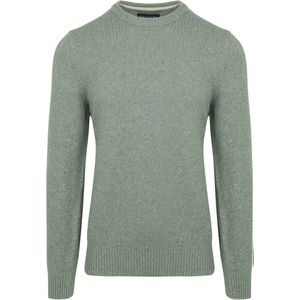 Marc O'Polo Pullover Tweed Wol Blend Groen