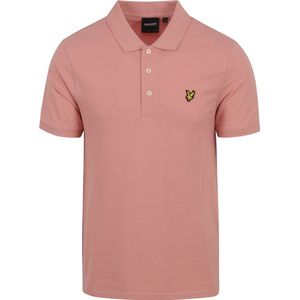 Lyle and Scott Polo Plain Roze