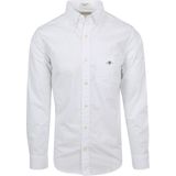 Gant Casual Hemd Poplin Wit