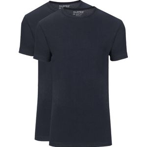 later 2-pack Baic Fit T-hirt Navy