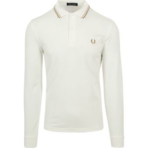 Fred Perry Longsleeve Polo Off White U83