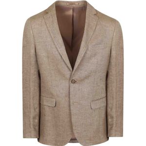 Suitable Blazer Linnen Panama Beige