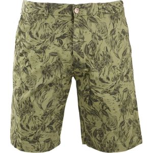 Basic Korte Broek Groene Print