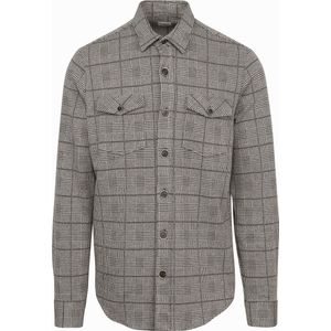 Blue Industry Overshirt Print Bruin