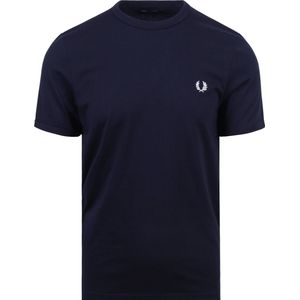 Fred Perry Ringer T-hirt Navy
