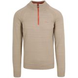 NZA Half Zip Trui Waitaki Beige