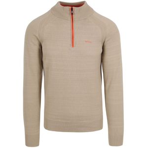 NZA Half Zip Trui Waitaki Beige