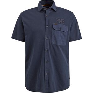 PME egend Short Seeve Hemd Jersey Piqué Navy