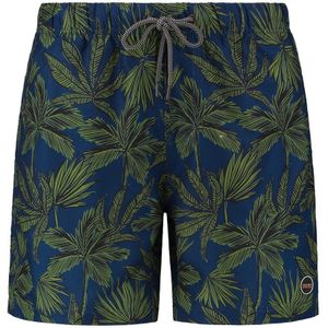 hiwi Zwembroek Palm Print Navy