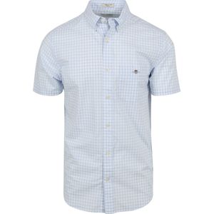 Gant Hed Short Sleeve Lichtblauw