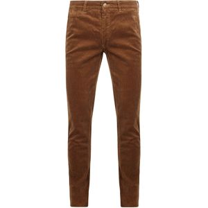 Suitable Chino Plato Corduroy Bruin