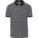 Gant Poloshirt Pique Navy Streep