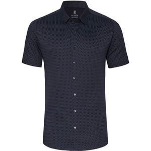 Desoto Short Sleeve Jersey Overhed Print Navy