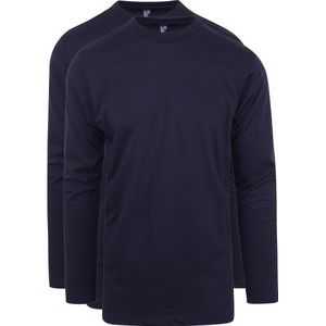 Alan Red T-Shirt Virginia Navy Longsleeve 2-pack