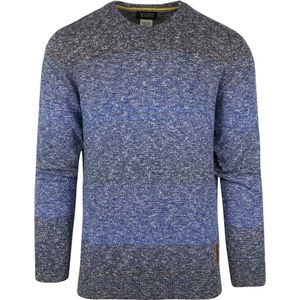 cotch and oda Pullover Melange Donkerblauw