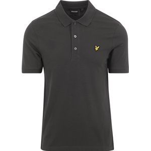 Lyle & Scott Regular Fit Polo met Logo Gunmetal