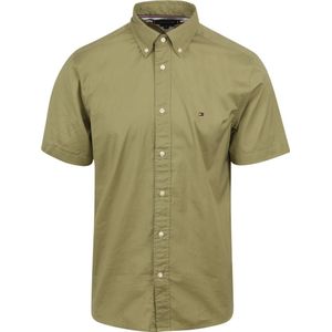 Tommy Hifiger Short Seeve Hemd Fex Groen