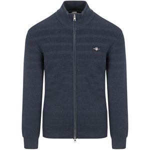 Gant Vest Structuur Navy