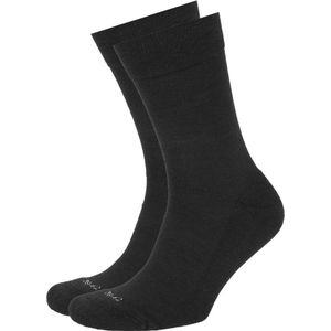 Suitable Merino Sokken Zwart 2-Pack