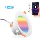 Slimme WIFI LED Inbouwspot - RGB - 9 Watt