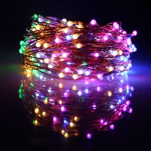 Lichtdraad Kerstverlichting - 30 Meter - RGB - Voor Buiten