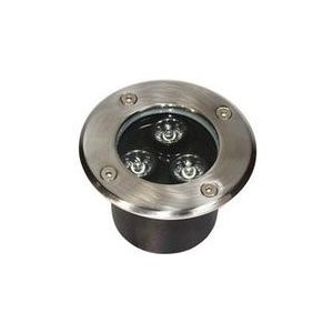 LED Grondspot  Koel Wit - 3 Watt - Inbouw - 230 Volt