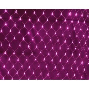 Kerstnet 1.5 x 1.5 Meter - Roze