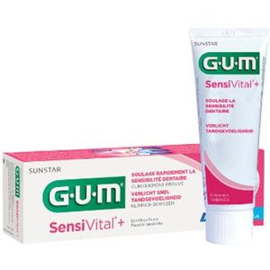 GUM - SensiVital+ Tandpasta - 75 ml - Voor Gevoelige Tanden