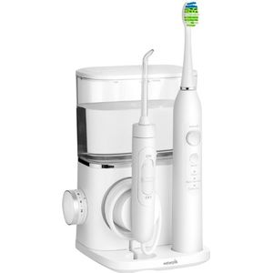 Waterpik - Sensonic Complete Care - Water Flosser en Oplaadbare Elektrische Tandenborstel - Wit