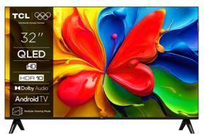 TCL QLED 32S49K - 32 Inch - Quantum Dot - HDR10 - Dolby Audio - Android TV