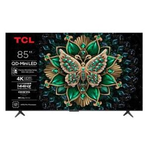 TCL 85C69K tv 2,16 m (85") 4K Ultra HD Smart TV Wifi Metallic