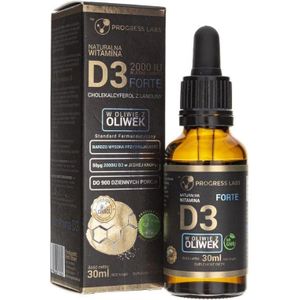Progress Labs Natuurlijke vitamine D3 FORTE - 30 ml