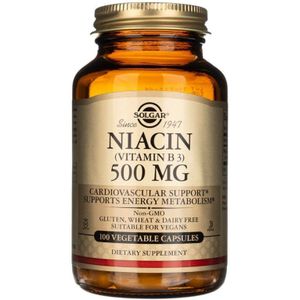 Solgar Niacine 500 mg - 100 Capsules