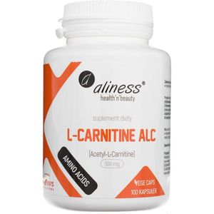 Aliness L-Carnitine ALC 500 mg - 100 Capsules