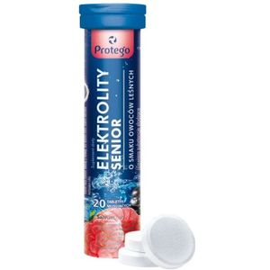 Protego Electrolytes Senior, Bosvruchten - 20 tabletten