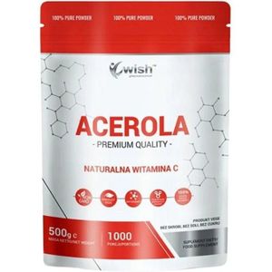 Wish Acerola Natuurlijke Vitamine C, poeder  - 500 g