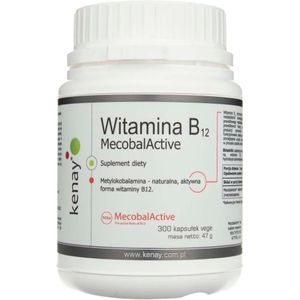 Kenay Vitamine B12 MecobalActive ® - 300 Capsules